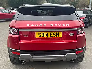 Used 2014 Land Rover Range Rover Evoque Pure Red - Interior and Exterior details 7