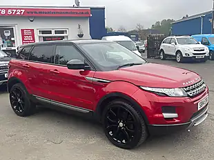 Used 2014 Land Rover Range Rover Evoque Pure Red - Interior and Exterior details 10
