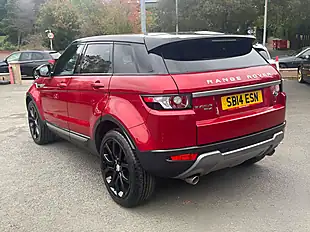 Used 2014 Land Rover Range Rover Evoque Pure Red - Interior and Exterior details 6
