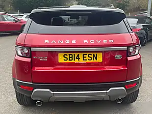 Used 2014 Land Rover Range Rover Evoque Pure Red - Interior and Exterior details 7