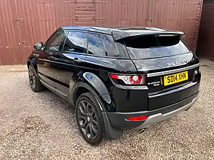Used 2014 Land Rover Range Rover Evoque Pure Tech Black - Interior and Exterior details 4
