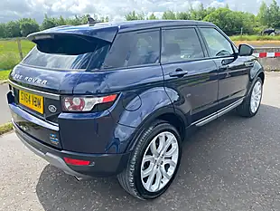 Used 2014 Land Rover Range Rover Evoque Pure Tech Blue - Interior and Exterior details 3