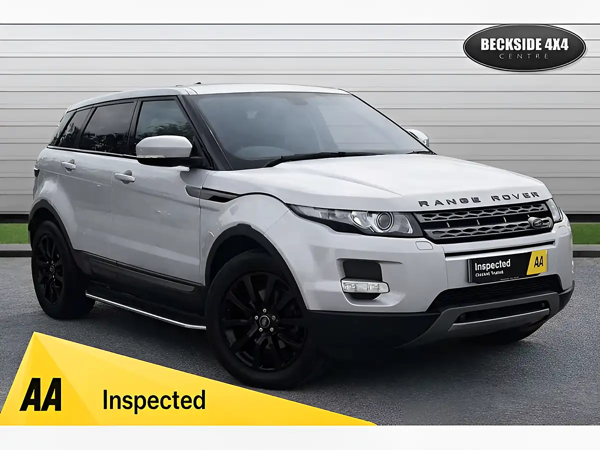 Used 2014 Land Rover Range Rover Evoque Pure Tech Indus Silver - Front View