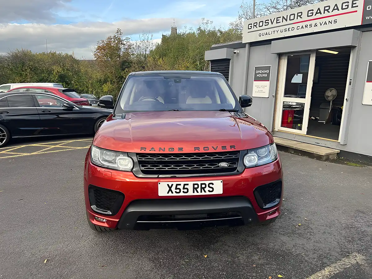 Used 2014 Land Rover Range Rover Sport Autobiography Dynamic Chilli Red - Interior and Exterior details 2