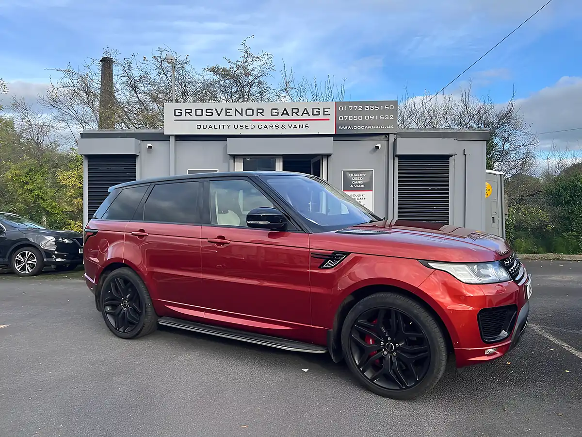 Used 2014 Land Rover Range Rover Sport Autobiography Dynamic Chilli Red - Interior and Exterior details 8