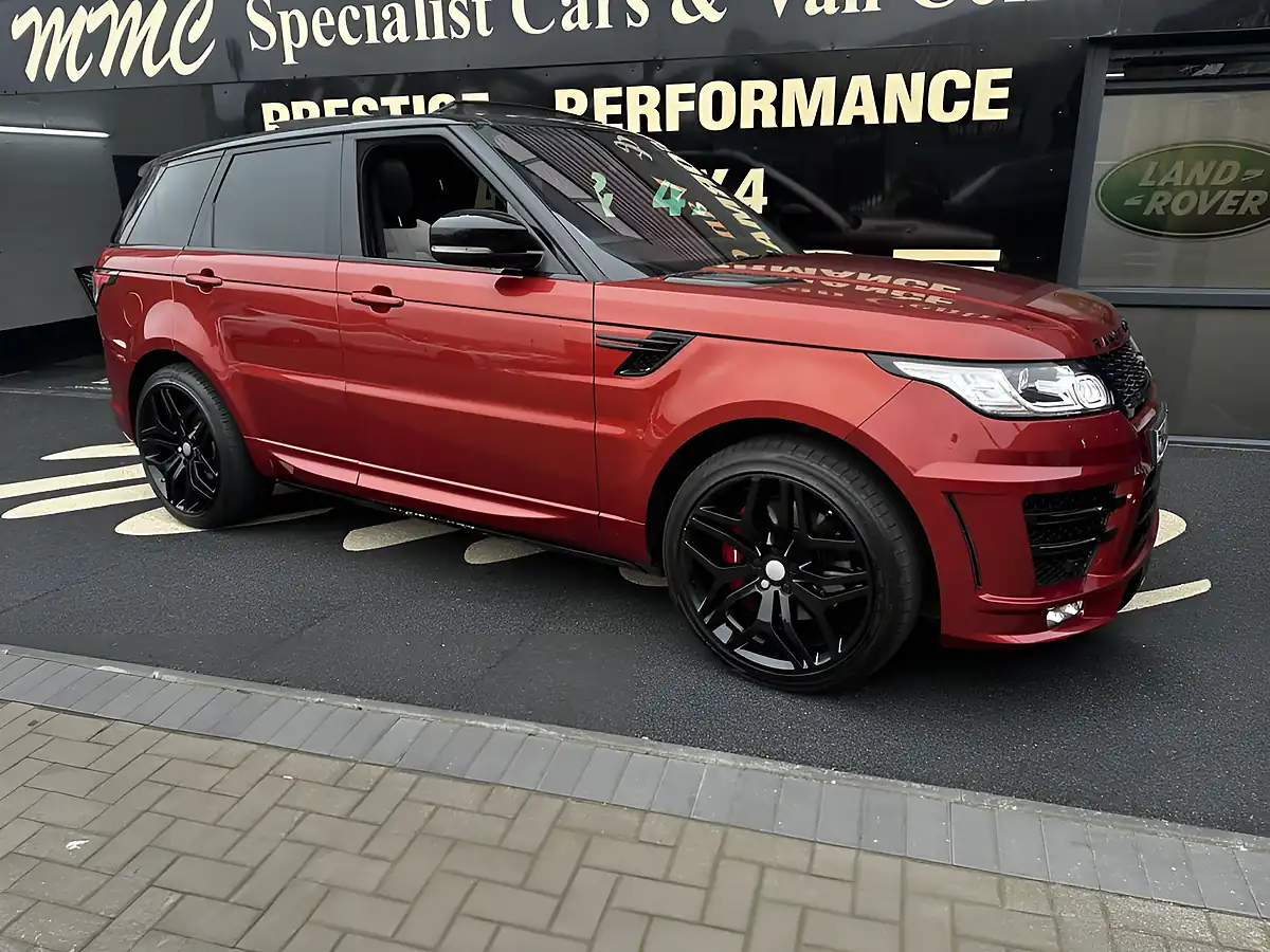 Used 2014 Land Rover Range Rover Sport Autobiography Dynamic Firenze Red - Front View