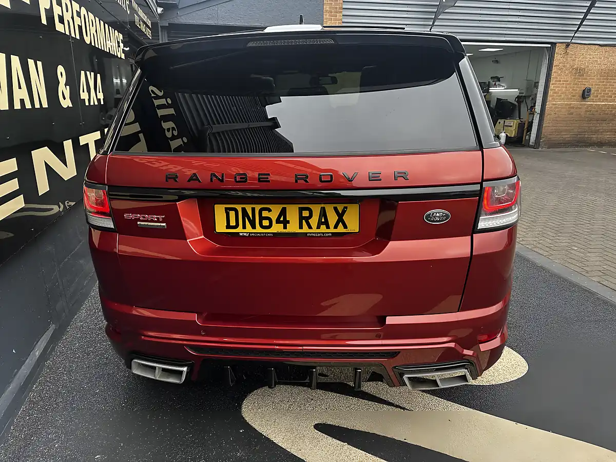 Used 2014 Land Rover Range Rover Sport Autobiography Dynamic Firenze Red - Interior and Exterior details 4
