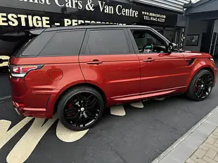 Used 2014 Land Rover Range Rover Sport Autobiography Dynamic Firenze Red - Interior and Exterior details 5