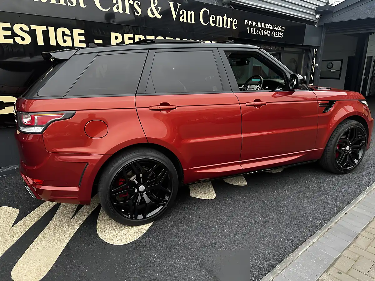 Used 2014 Land Rover Range Rover Sport Autobiography Dynamic Firenze Red - Interior and Exterior details 5