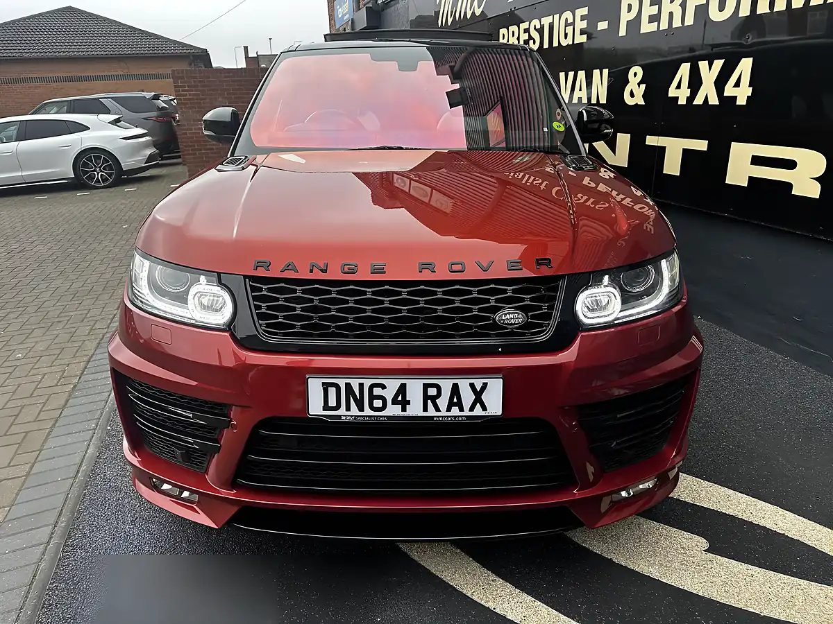 Used 2014 Land Rover Range Rover Sport Autobiography Dynamic Firenze Red - Interior and Exterior details 6