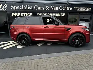Used 2014 Land Rover Range Rover Sport Autobiography Dynamic Firenze Red - Interior and Exterior details 7