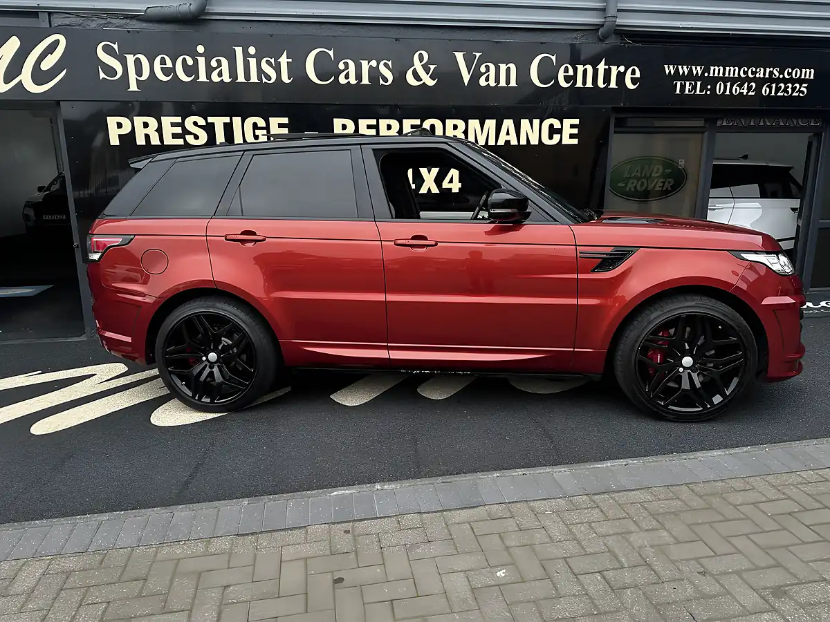 Used 2014 Land Rover Range Rover Sport Autobiography Dynamic Firenze Red - Interior and Exterior details 7