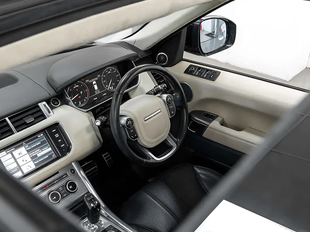 Used 2014 Land Rover Range Rover Sport Autobiography Dynamic Mariana Black - Interior and Exterior details 12