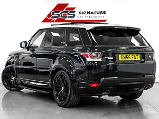 Used 2014 Land Rover Range Rover Sport Autobiography Dynamic Mariana Black - Interior and Exterior details 4