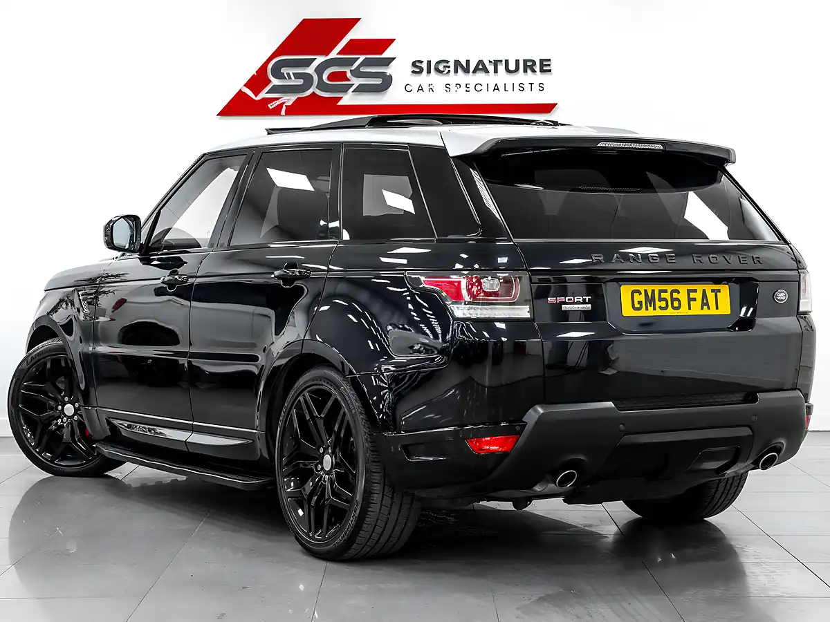 Used 2014 Land Rover Range Rover Sport Autobiography Dynamic Mariana Black - Interior and Exterior details 4