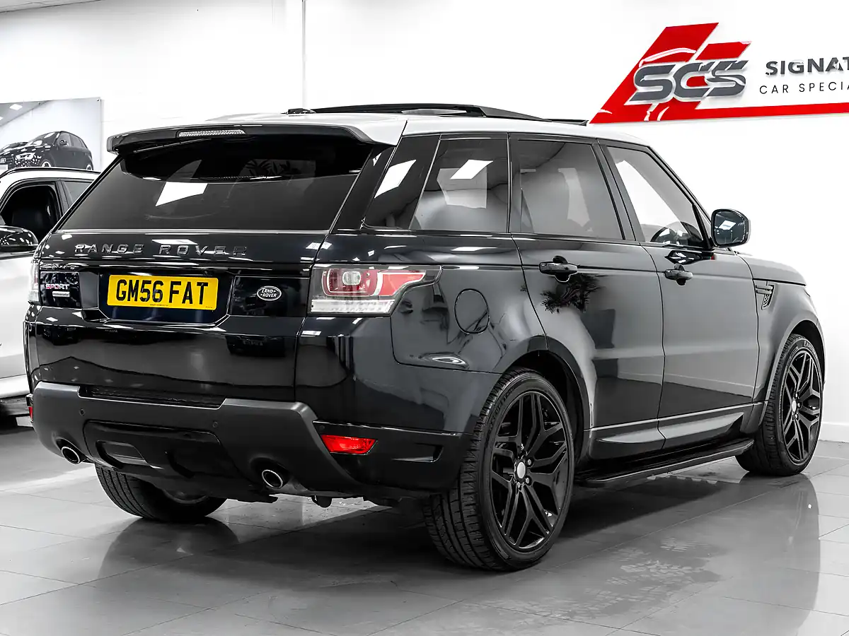 Used 2014 Land Rover Range Rover Sport Autobiography Dynamic Mariana Black - Interior and Exterior details 5