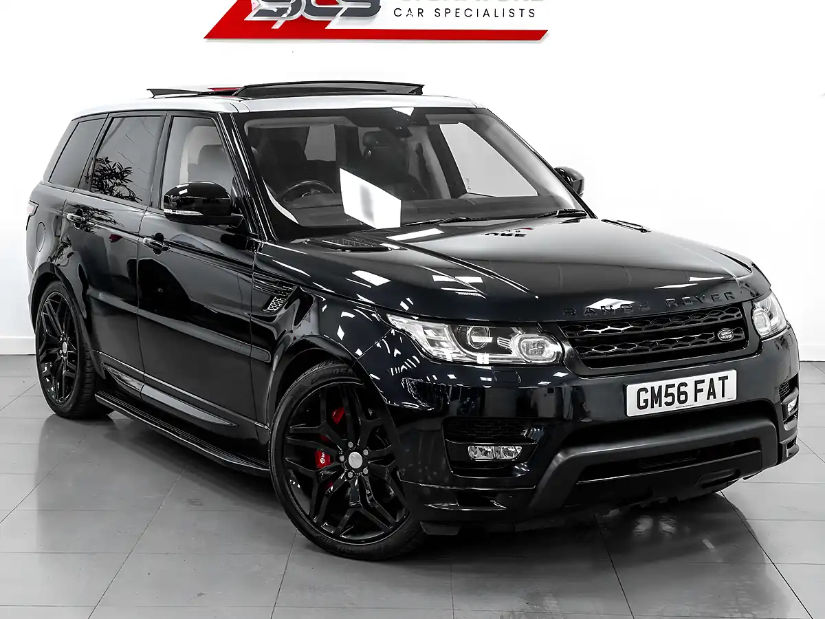 Used 2014 Land Rover Range Rover Sport Autobiography Dynamic Mariana Black - Interior and Exterior details 7