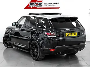 Used 2014 Land Rover Range Rover Sport Autobiography Dynamic Mariana Black - Interior and Exterior details 8