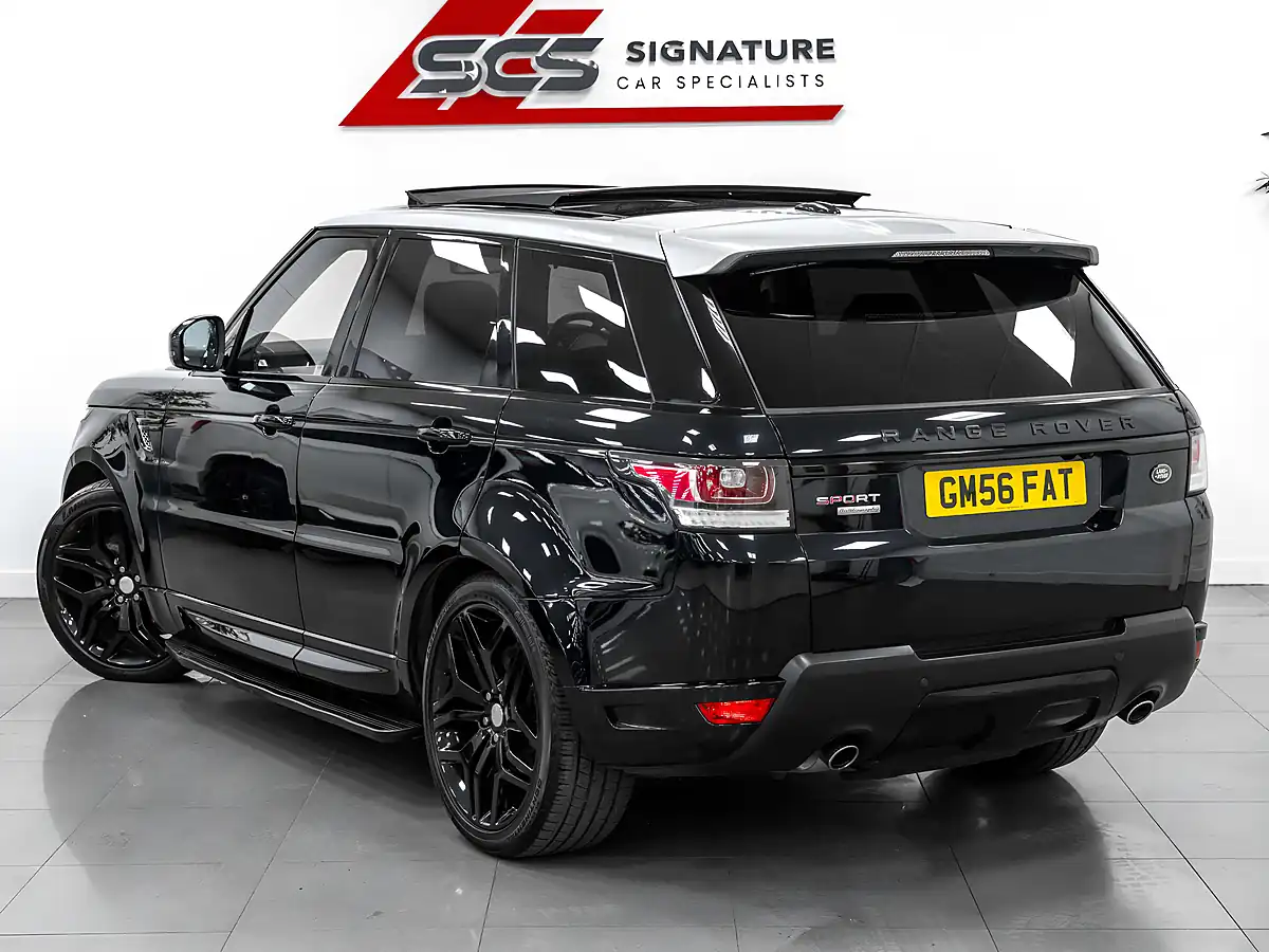Used 2014 Land Rover Range Rover Sport Autobiography Dynamic Mariana Black - Interior and Exterior details 8