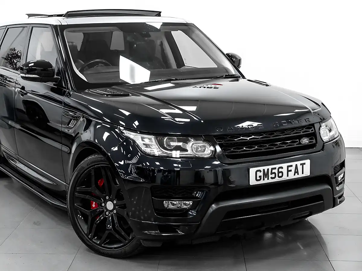 Used 2014 Land Rover Range Rover Sport Autobiography Dynamic Mariana Black - Interior and Exterior details 9