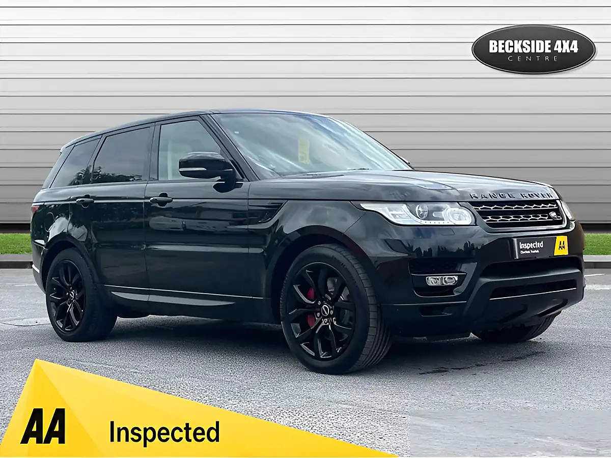 Used 2014 Land Rover Range Rover Sport Autobiography Dynamic Santorini Black - Front View