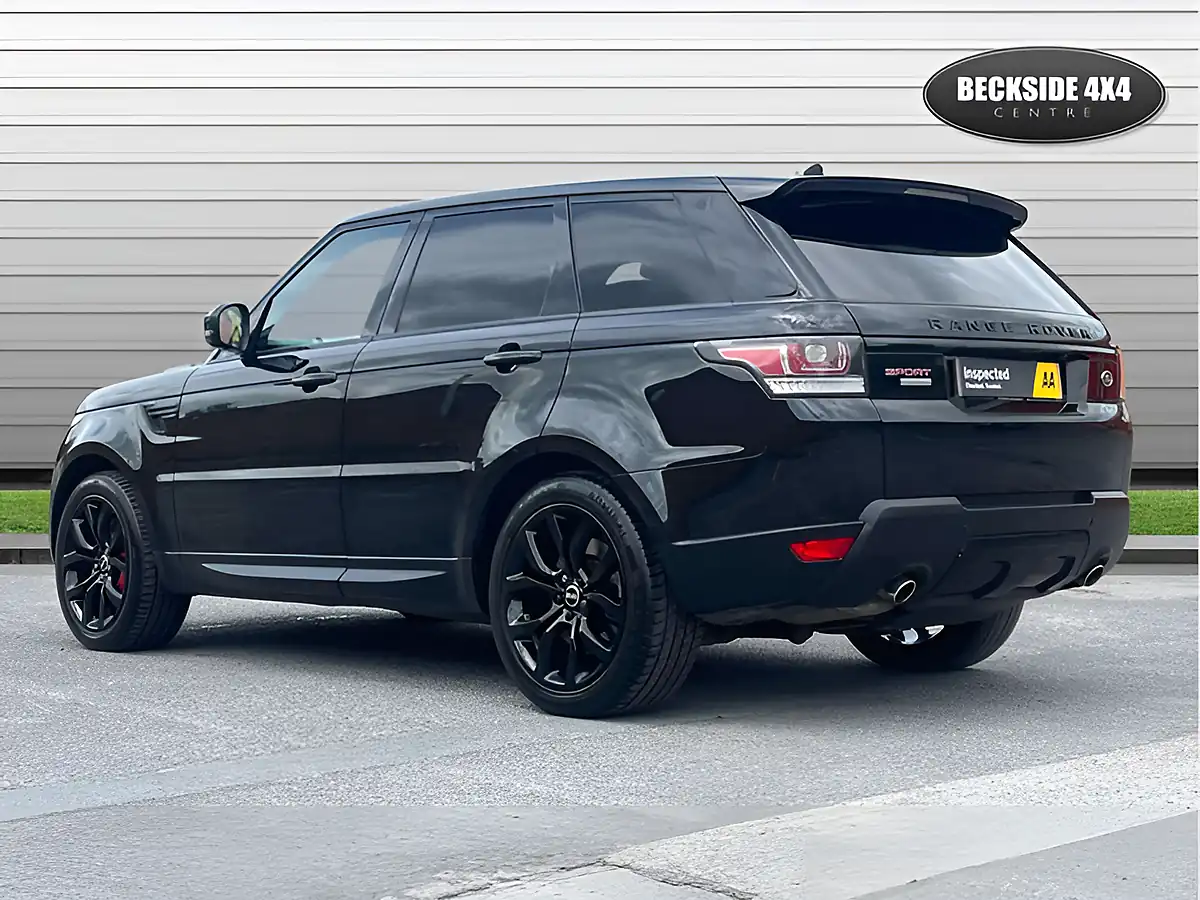 Used 2014 Land Rover Range Rover Sport Autobiography Dynamic Santorini Black - Interior and Exterior details 7