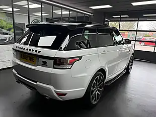 Used 2014 Land Rover Range Rover Sport Autobiography Dynamic White - Interior and Exterior details 12