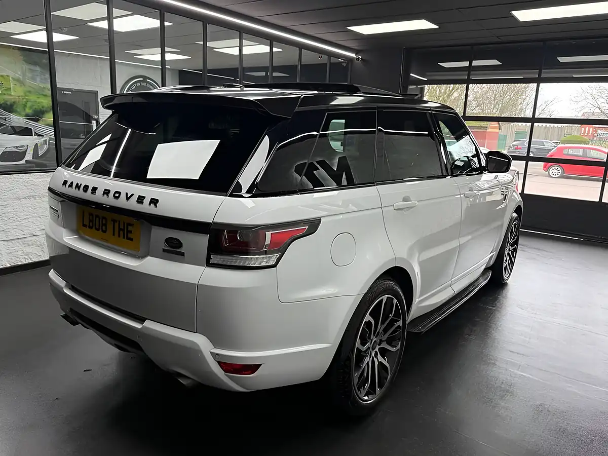 Used 2014 Land Rover Range Rover Sport Autobiography Dynamic White - Interior and Exterior details 12