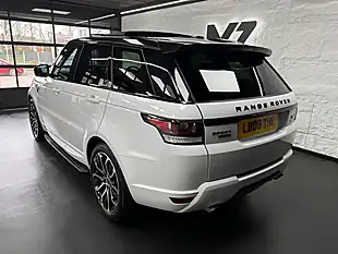 Used 2014 Land Rover Range Rover Sport Autobiography Dynamic White - Interior and Exterior details 14