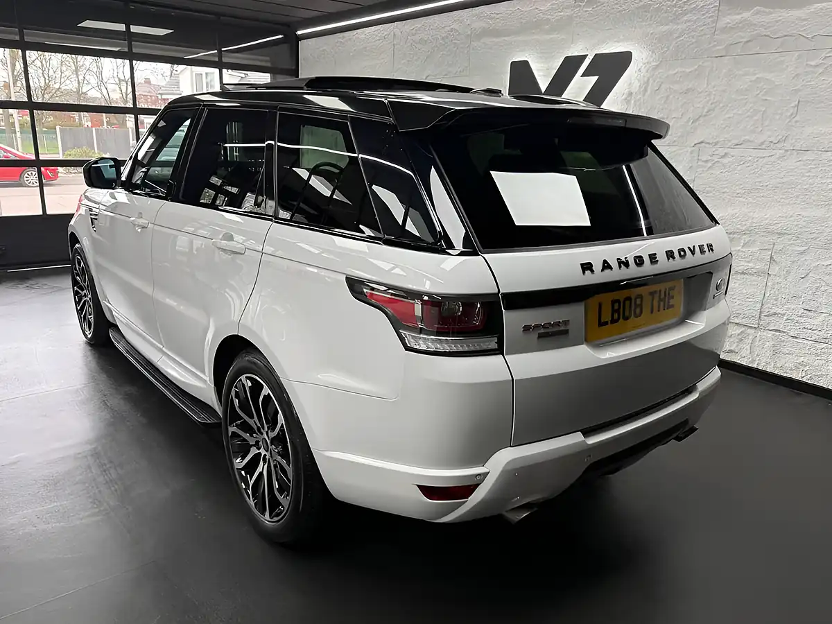 Used 2014 Land Rover Range Rover Sport Autobiography Dynamic White - Interior and Exterior details 14