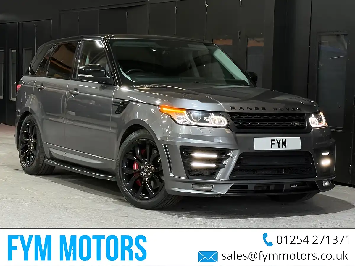 Used 2014 Land Rover Range Rover Sport Hse Grey - Front View