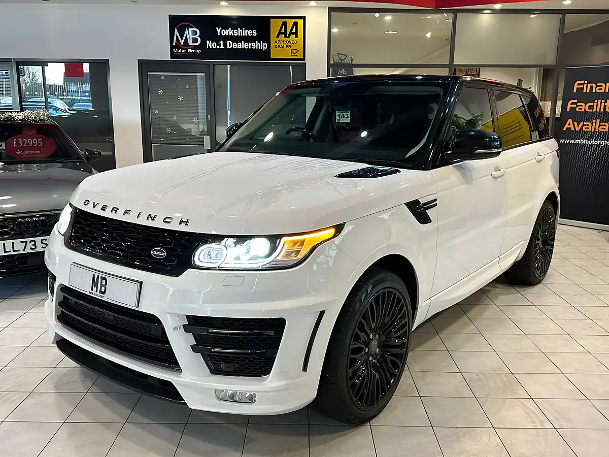 Used 2014 Land Rover Range Rover Sport Hse White - Interior and Exterior details 3