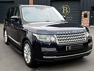 Used 2014 Land Rover Range Rover Vogue Se Blue - Interior and Exterior details 11