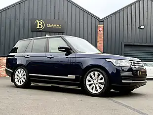 Used 2014 Land Rover Range Rover Vogue Se Blue - Interior and Exterior details 12