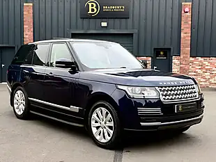 Used 2014 Land Rover Range Rover Vogue Se Blue - Interior and Exterior details 8