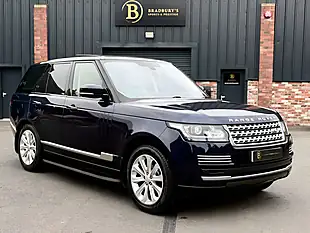 Used 2014 Land Rover Range Rover Vogue Se Blue - Interior and Exterior details 9