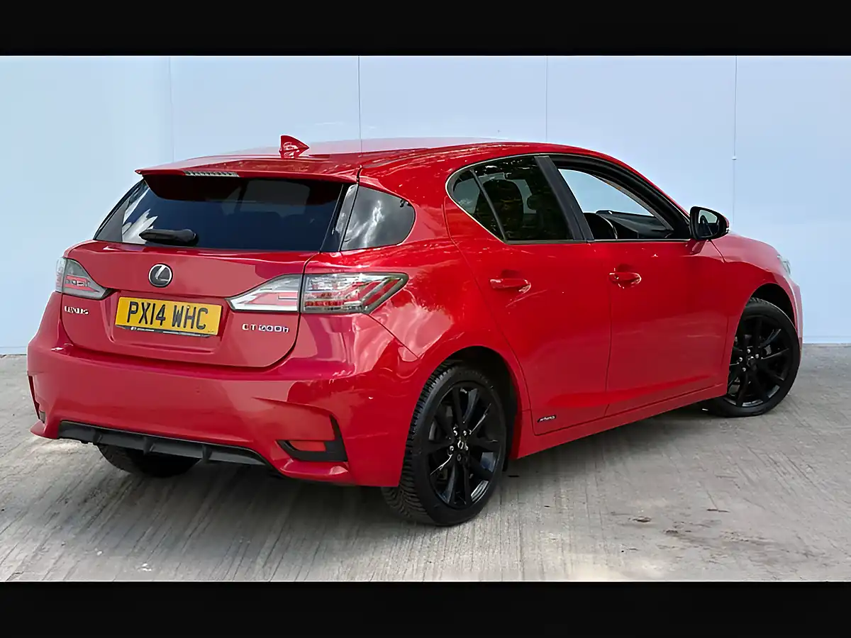 Used 2014 Lexus Ct Advance Fuji Red - Interior and Exterior details 12