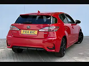 Used 2014 Lexus Ct Advance Fuji Red - Interior and Exterior details 15