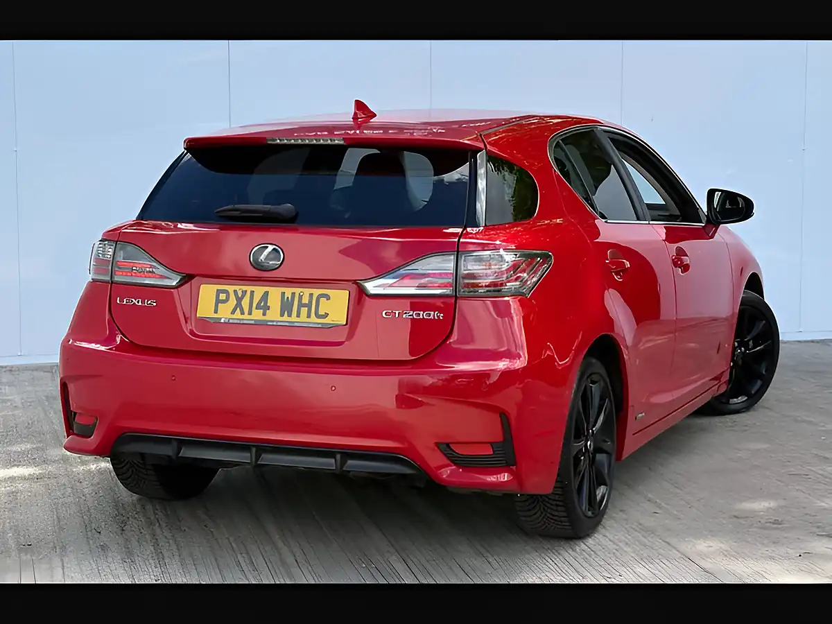 Used 2014 Lexus Ct Advance Fuji Red - Interior and Exterior details 15