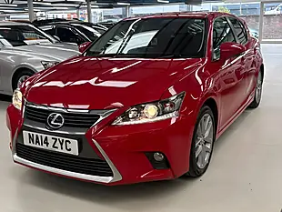 Used 2014 Lexus Ct Advance Red - Interior and Exterior details 10