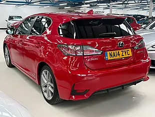 Used 2014 Lexus Ct Advance Red - Interior and Exterior details 11