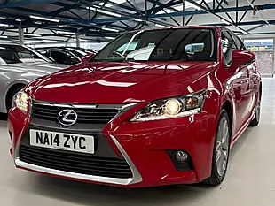 Used 2014 Lexus Ct Advance Red - Interior and Exterior details 2