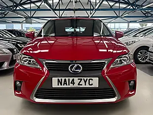 Used 2014 Lexus Ct Advance Red - Interior and Exterior details 3