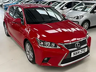 Used 2014 Lexus Ct Advance Red - Interior and Exterior details 4