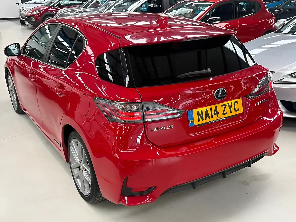 Used 2014 Lexus Ct Advance Red - Interior and Exterior details 6