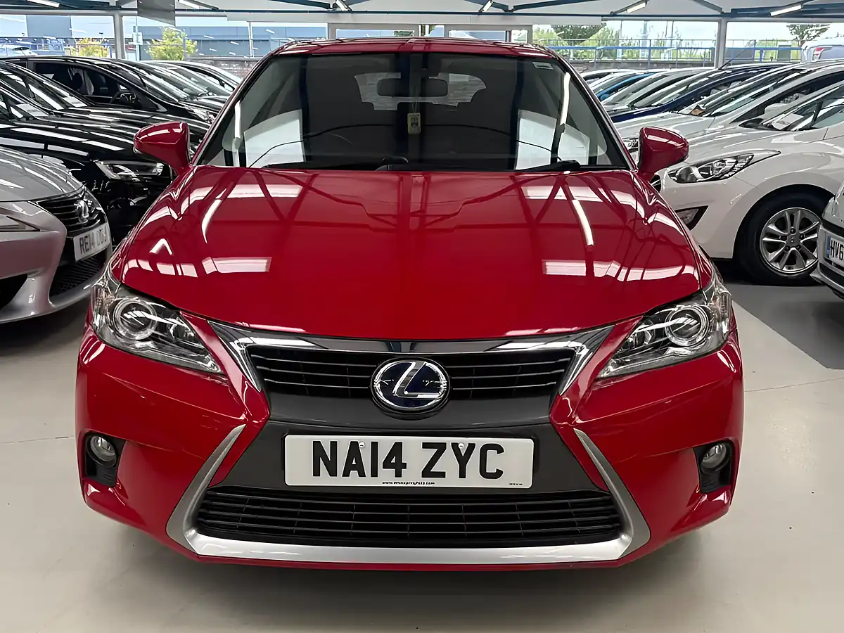 Used 2014 Lexus Ct Advance Red - Interior and Exterior details 8