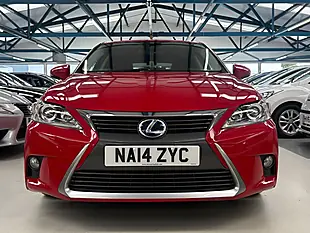 Used 2014 Lexus Ct Advance Red - Interior and Exterior details 9