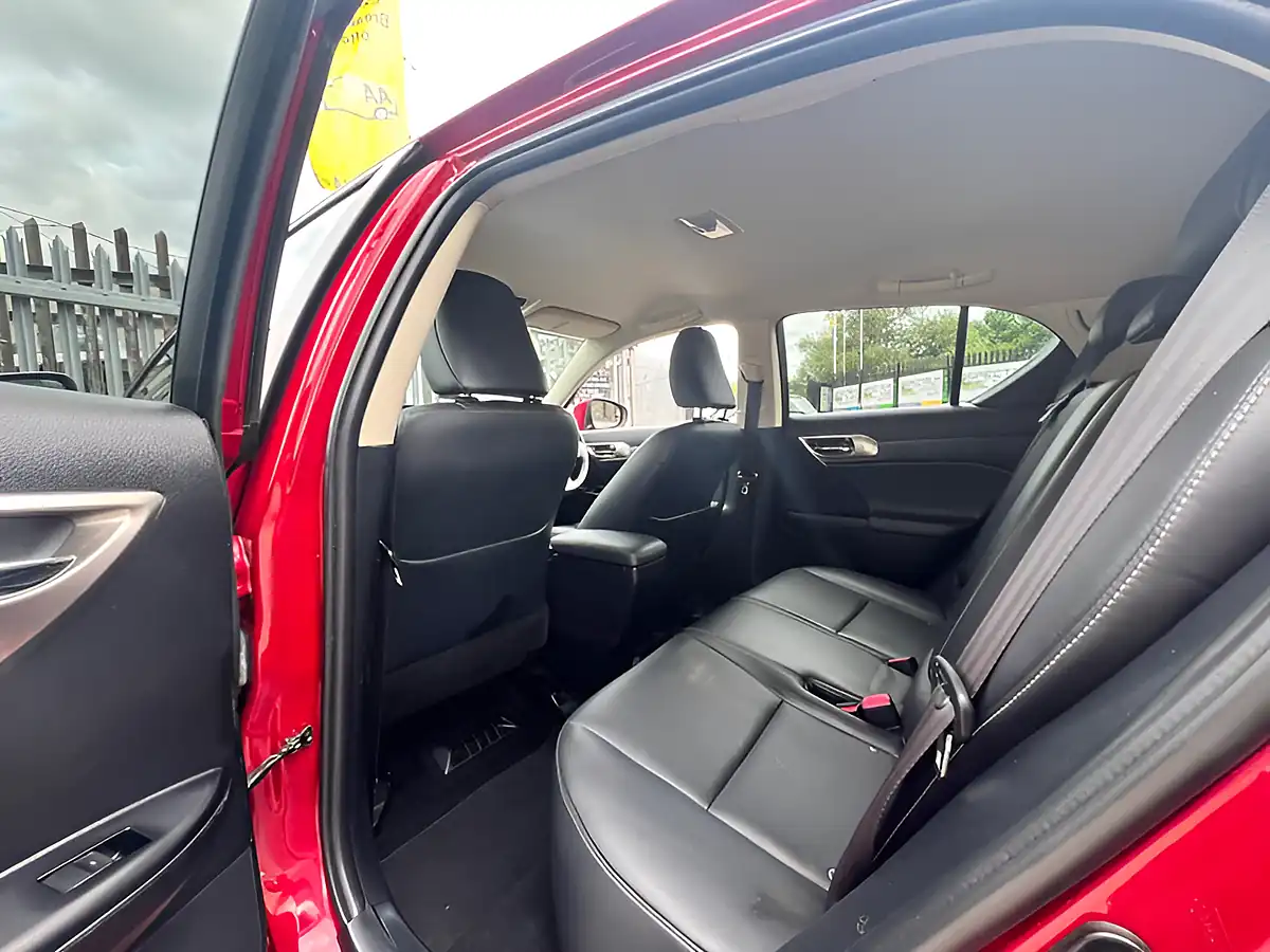 Used 2014 Lexus Ct Luxury Red - Interior and Exterior details 19