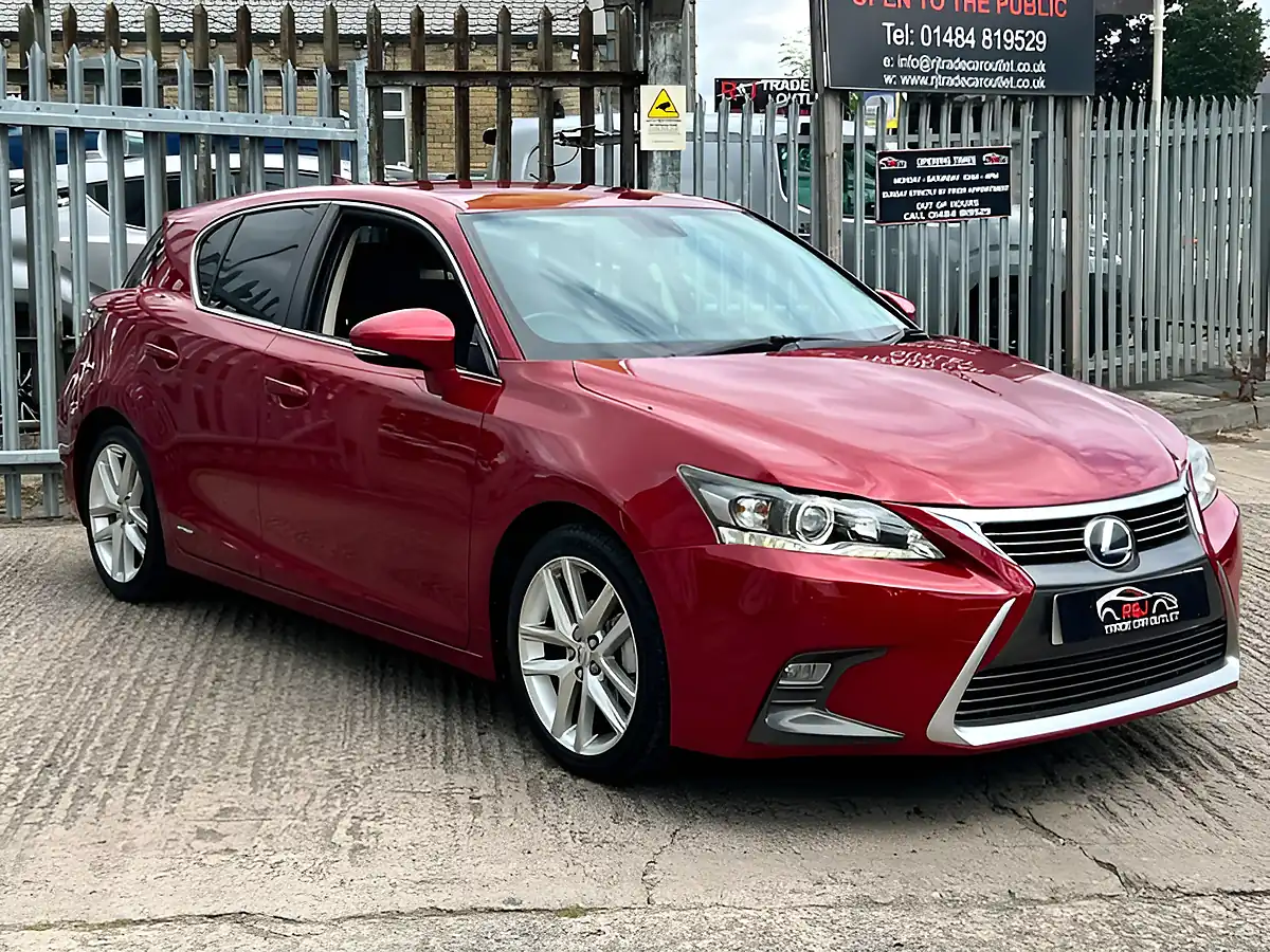 Used 2014 Lexus Ct Luxury Red - Interior and Exterior details 4