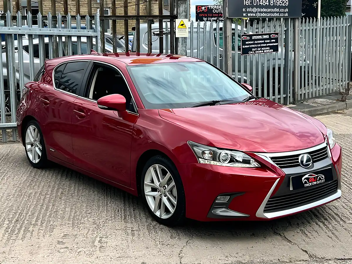 Used 2014 Lexus Ct Luxury Red - Interior and Exterior details 5